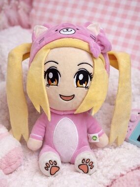 Roblox Alex Plush Sleepover Edition Pink Bunny Hoodie Misa Toys 11” Rare